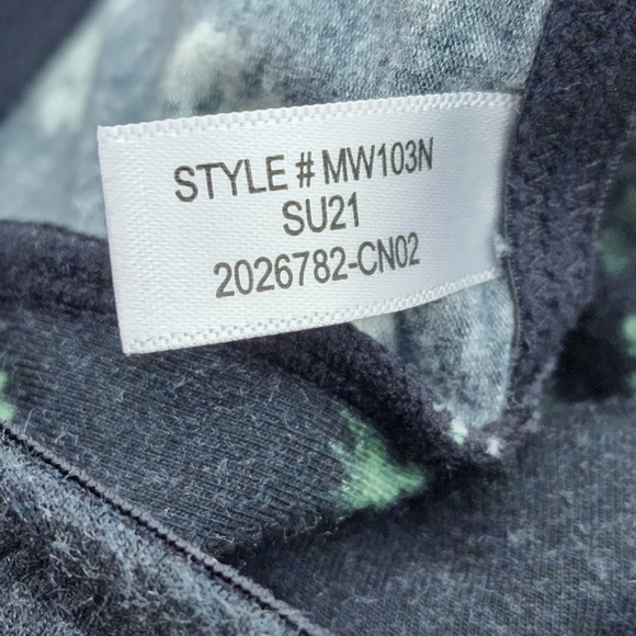 Madewell Women's Floral Print Triangle Bikini Top - L - Picture 5 of 5